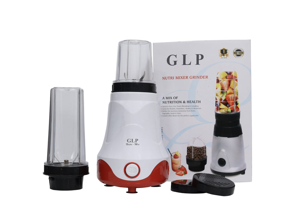 GLP NUTRI-MIX RED & WHITE 2 JARS       MODEL NO.:  G-NMRW-2J-33.
