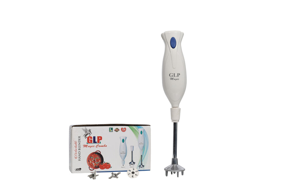 GLP MAGIC HAND BLENDER WITH DETACHABLE ROD 300. MODEL NO.  G-MAHBOW-14