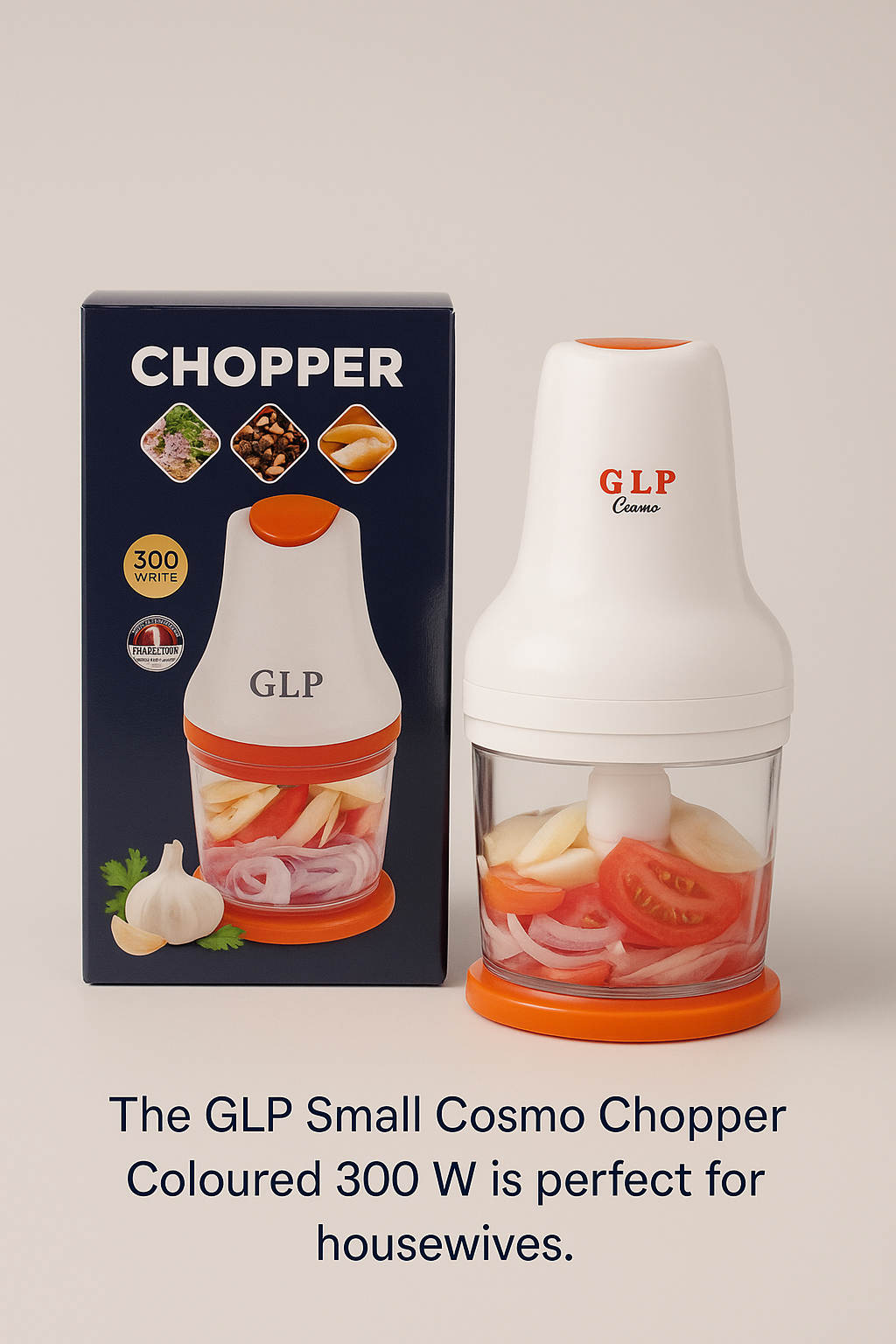 GLP C0SMO  SMALL VEG CHOPPER  BLUE & WHITE MODEL-COSVCO-22